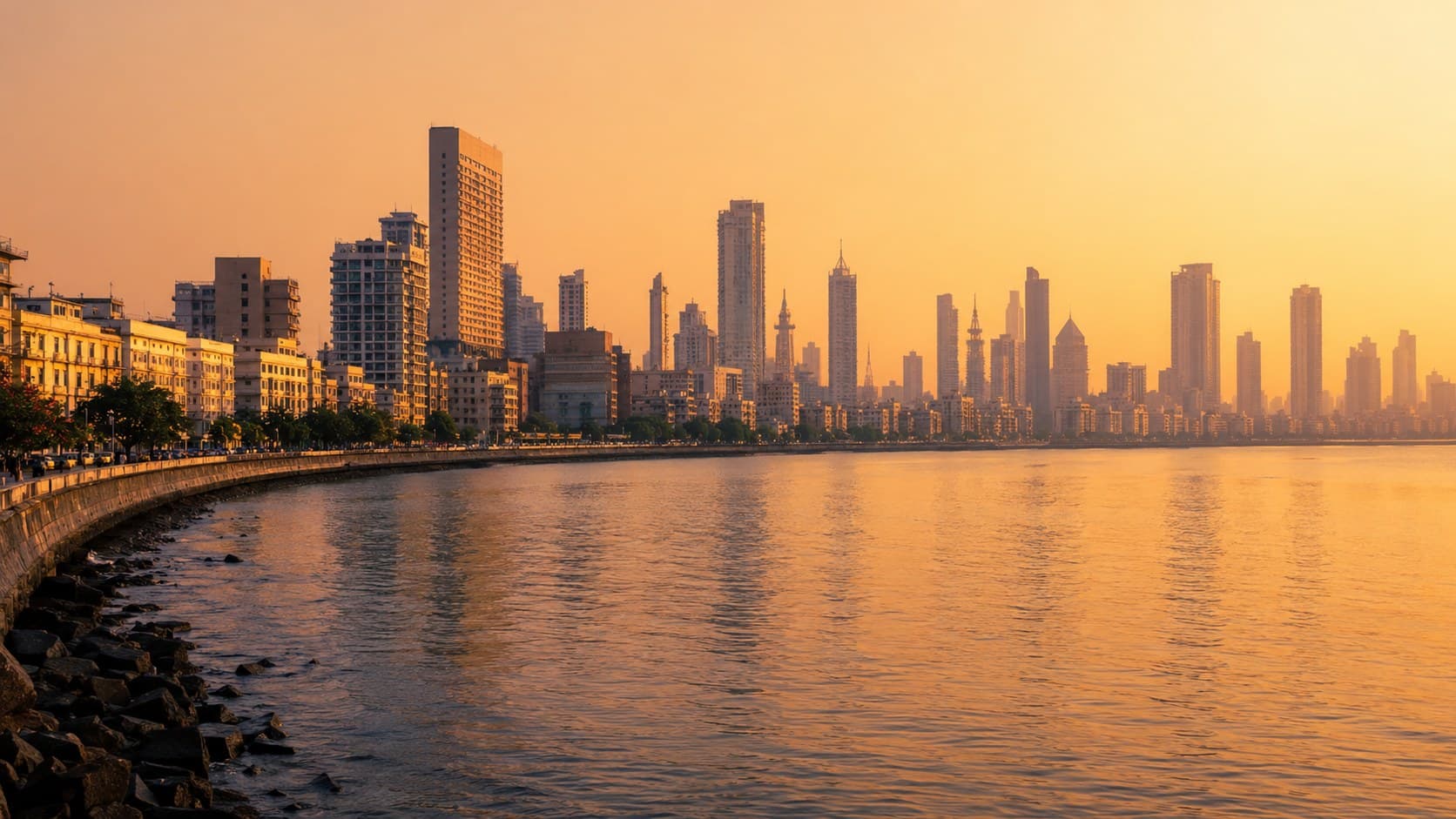 Mumbai skyline